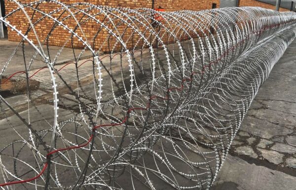 Mobile Razor Wire Security Barrier